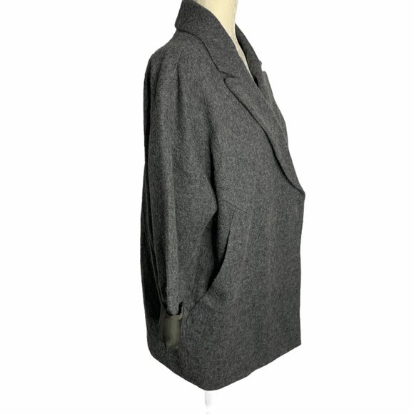 E Wear Oversized Dropped Shoulder Coat 12PE - Picture 6 of 8